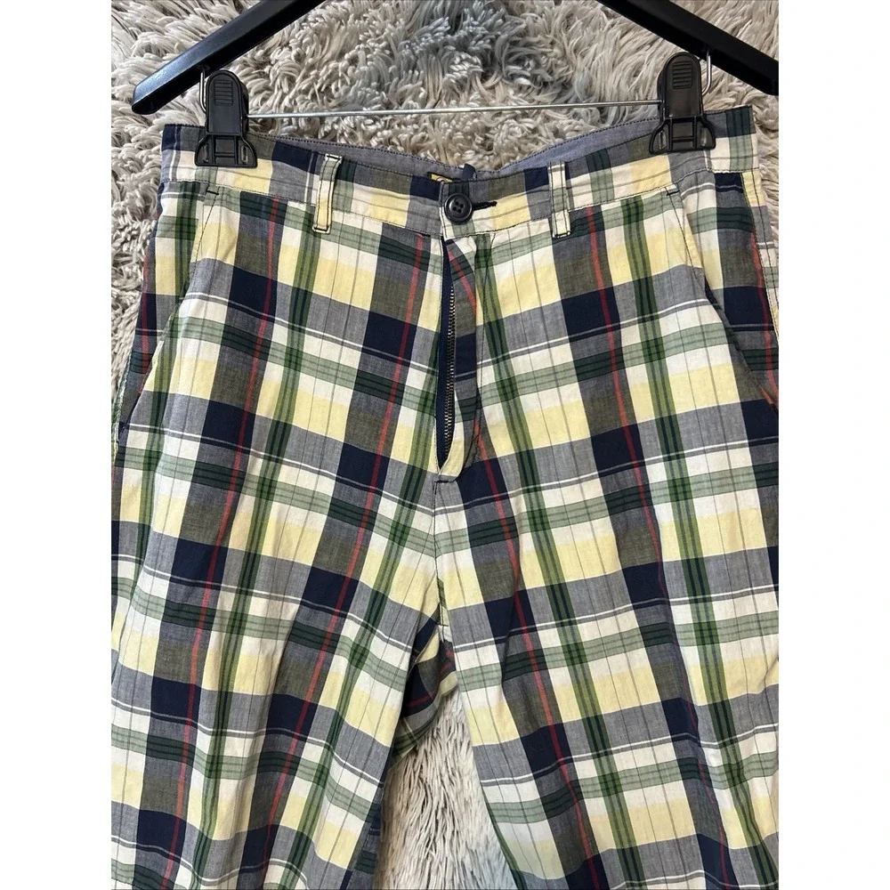 Vintage Duck Head Jeans Plaid Bermuda Shorts Golf Preppy Size 30‎